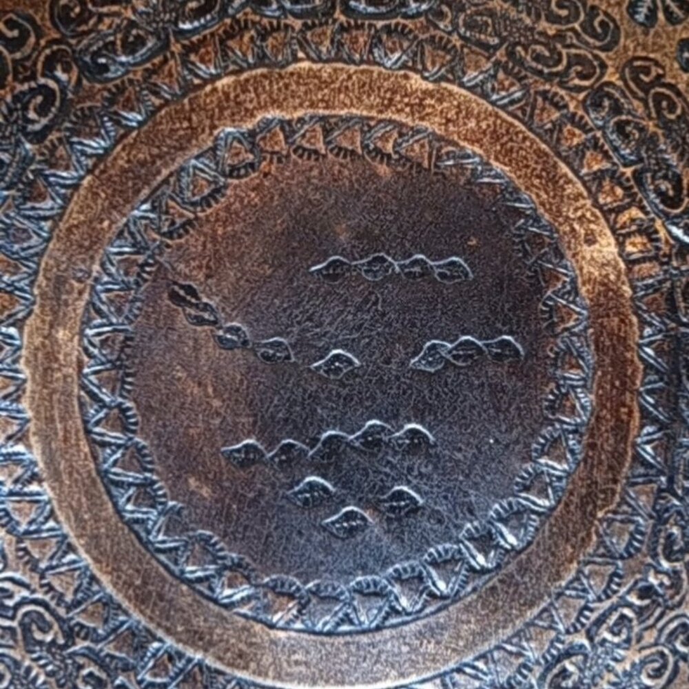 New Leather Pouf from Brazil